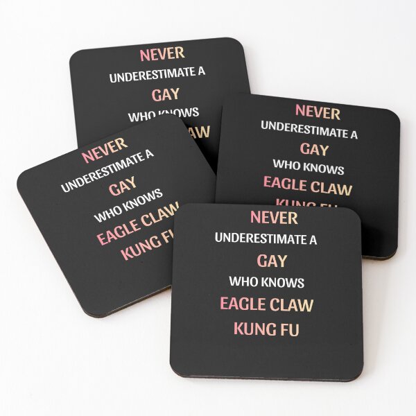 Item preview, Never Underestimate A Gay Kung Fu Master designed and sold by thurma85.