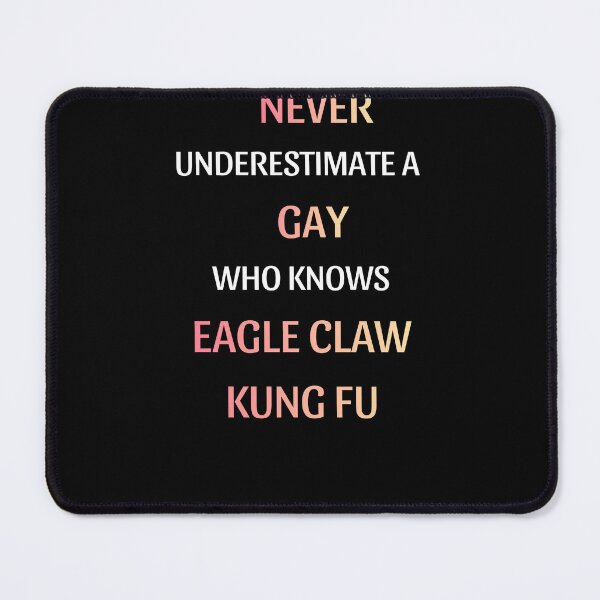 Item preview, Never Underestimate A Gay Kung Fu Master designed and sold by thurma85.
