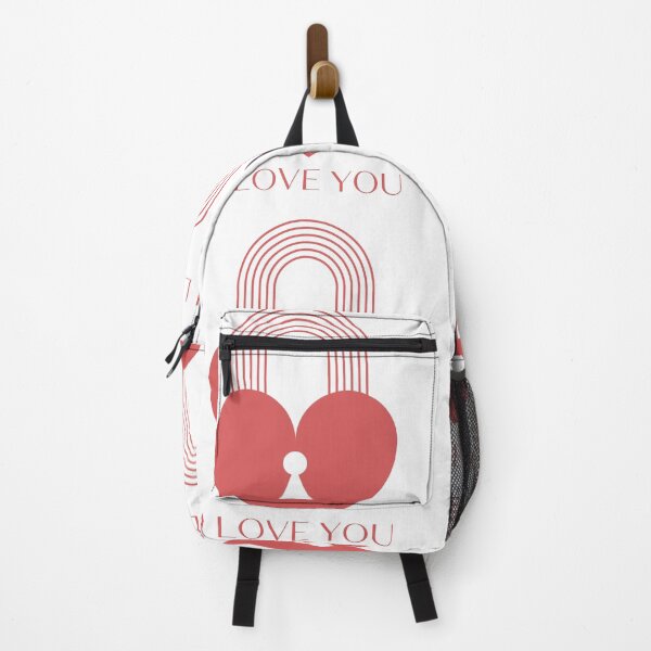 Item preview, Locked In Love Minimalist Heart Lock I Love You Design, Modern Valentines Day Gift For Couples designed and sold by NxtGrove.