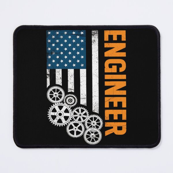 Item preview, Engineer American Flag Engineering designed and sold by joyouartArt.