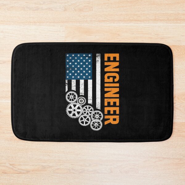 Item preview, Engineer American Flag Engineering designed and sold by joyouartArt.