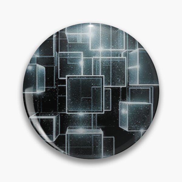 Item preview, Luminous Cube Cascade – Futuristic 3D Geometry in Digital Space designed and sold by PixelVibe782.