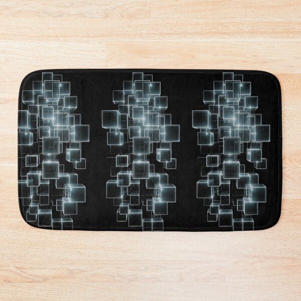 Item preview, Luminous Cube Cascade – Futuristic 3D Geometry in Digital Space designed and sold by PixelVibe782.