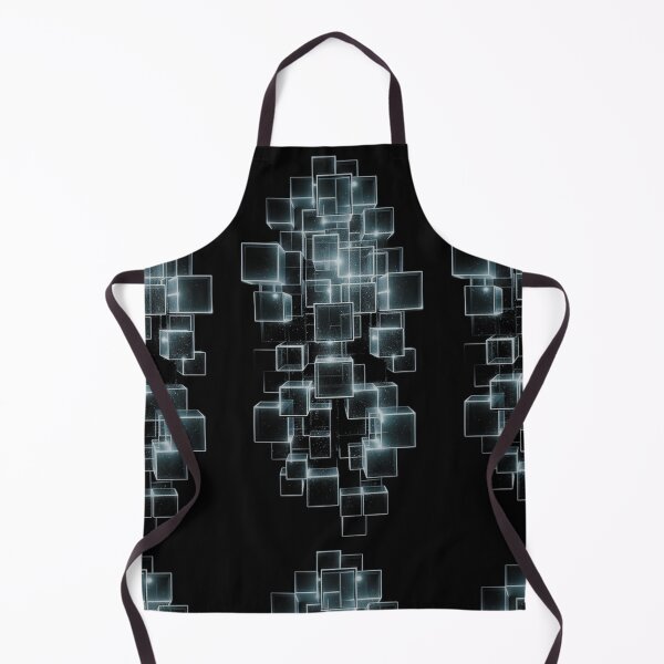 Item preview, Luminous Cube Cascade – Futuristic 3D Geometry in Digital Space designed and sold by PixelVibe782.