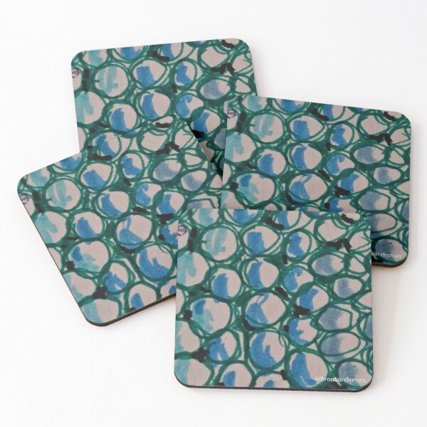 Item preview, Close-up of Blue bubble rocks. designed and sold by DancingCreek.