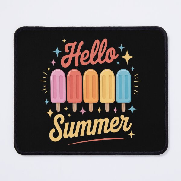 Item preview, Hello Summer Vacation Ice Cream Popsicle Ice Lolly designed and sold by Lucaseinar.