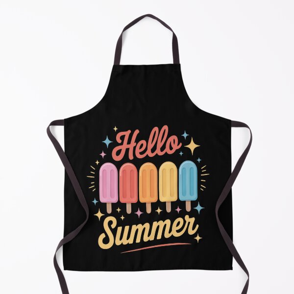 Item preview, Hello Summer Vacation Ice Cream Popsicle Ice Lolly designed and sold by Lucaseinar.