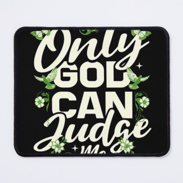 Item preview, Only God Can Judge Me - Floral Dove Spiritual Quote designed and sold by GenZFashion000.