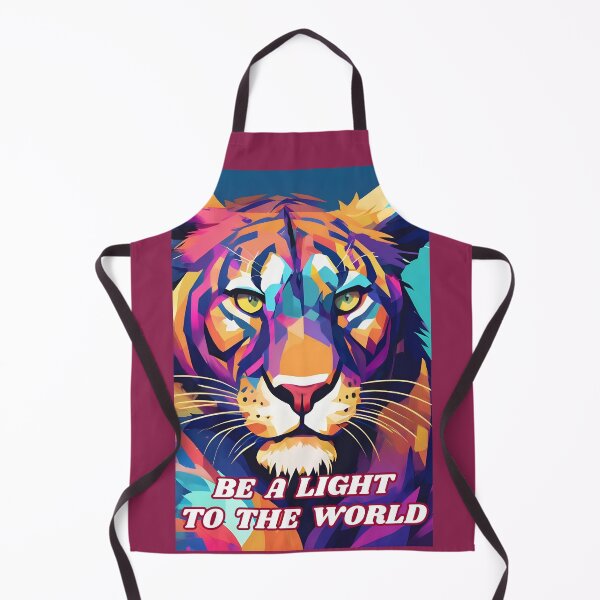Item preview, Modern Colorful Tiger – Be a Light to the World designed and sold by 8-Maxwell-8.