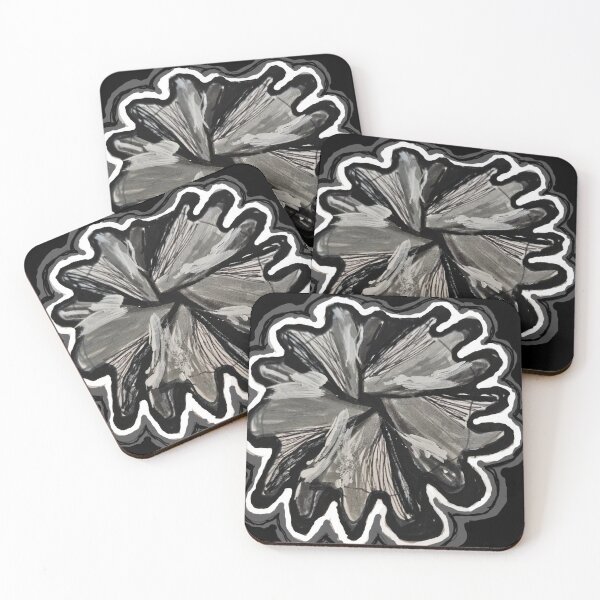 Item preview, Abstract, greyscale splat. designed and sold by DancingCreek.