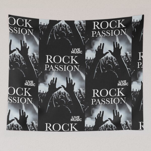 Item preview, Rock Passion Live Music Concert Crowd and Fan Hands Art designed and sold by SplashTastic.
