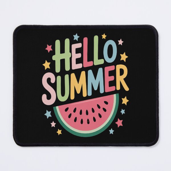 Item preview, Hello Summer Watermelon Summertime Summer Vacation designed and sold by Lucaseinar.