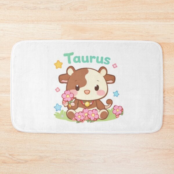 Item preview, Taurus Zodiac – Cute Pastel Cow Astrology Art designed and sold by Puretrendsetter.