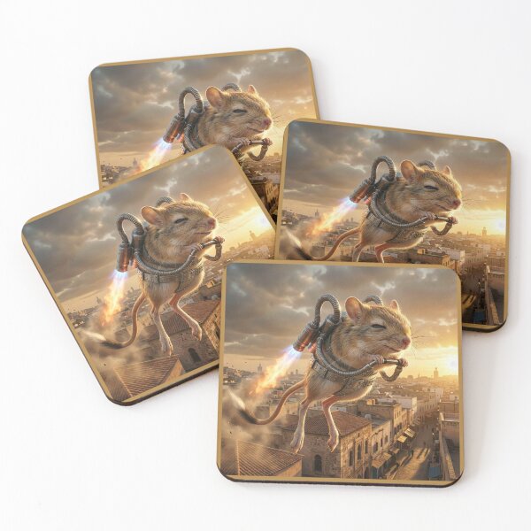 Item preview, Jerboa Flies over Casablanca designed and sold by Tridentulus.