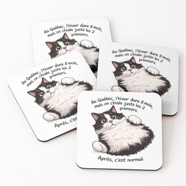 Item preview, Quebec Cat and the Too-Long Winter – Quebec Humor designed and sold by JonathanP514.
