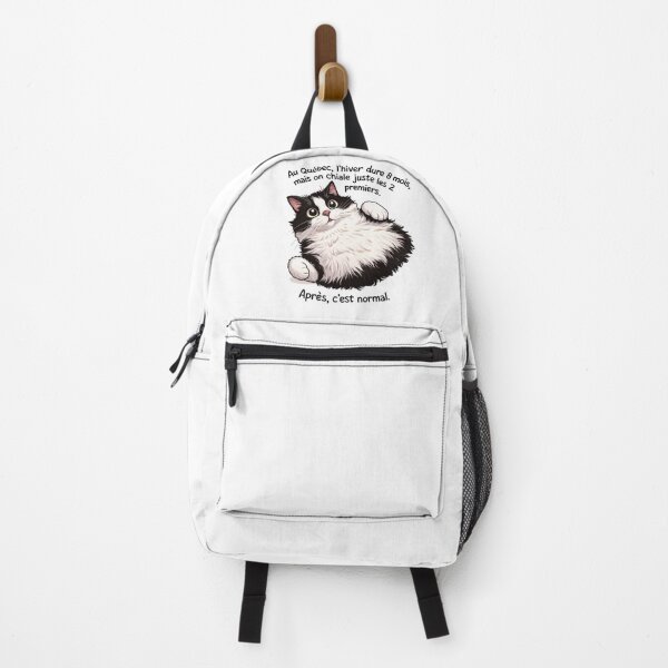 Item preview, Quebec Cat and the Too-Long Winter – Quebec Humor designed and sold by JonathanP514.