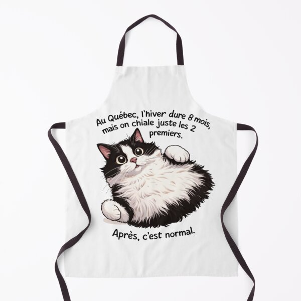 Item preview, Quebec Cat and the Too-Long Winter – Quebec Humor designed and sold by JonathanP514.