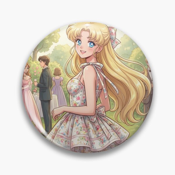 Item preview, Sailor Venus at a Garden Party designed and sold by Solace Sparkles.