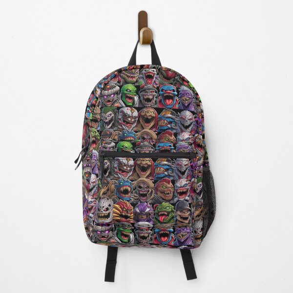 Item preview, Vibrant Colorful Monster Faces Pattern designed and sold by Piotrek0001.