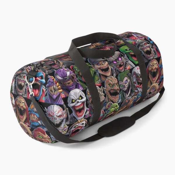 Item preview, Vibrant Colorful Monster Faces Pattern designed and sold by Piotrek0001.