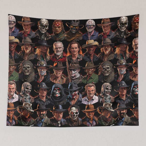 Item preview, Wild West Outlaws and Sheriffs Portraits designed and sold by Piotrek0001.