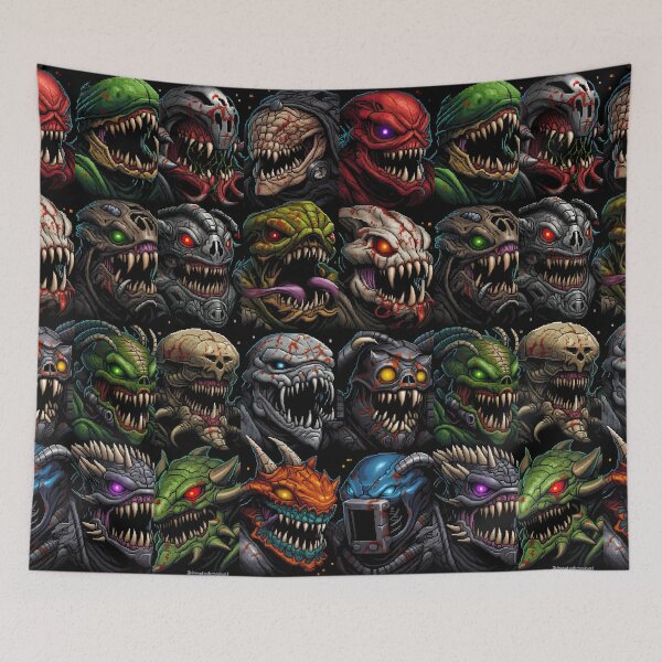 Item preview, Detailed Swamp Monsters and Beasts Grid designed and sold by Piotrek0001.