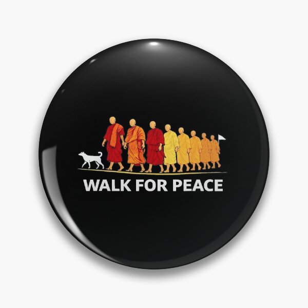 Item preview, Walk For Peace Monks and Dog designed and sold by SheriPeroni.