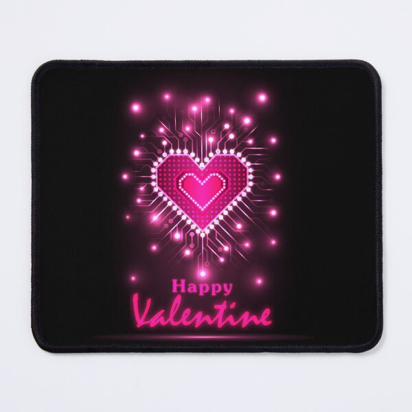 Item preview, Cyberpunk Neon Circuit Heart Valentine designed and sold by teaw-teaw.