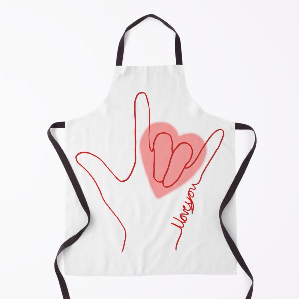 Item preview, I Love You - Sign Language - Heart designed and sold by cherrynat1.