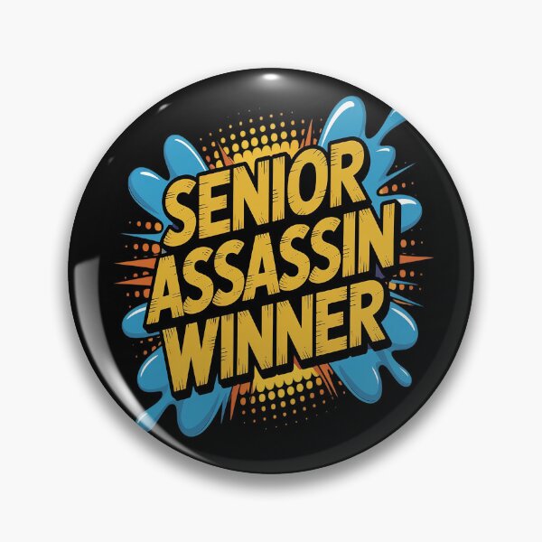 Item preview, Senior Assassin Winner School Graduation Water Game designed and sold by Lucaseinar.
