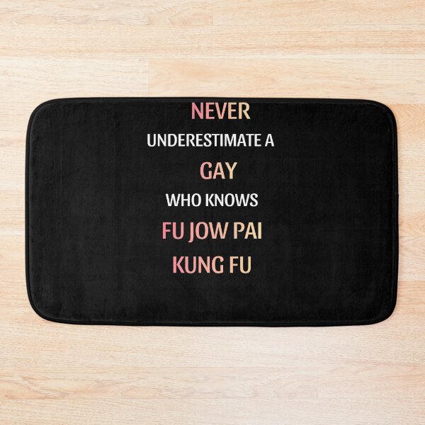 Item preview, Never Underestimate A Gay Kung Fu Master designed and sold by thurma85.