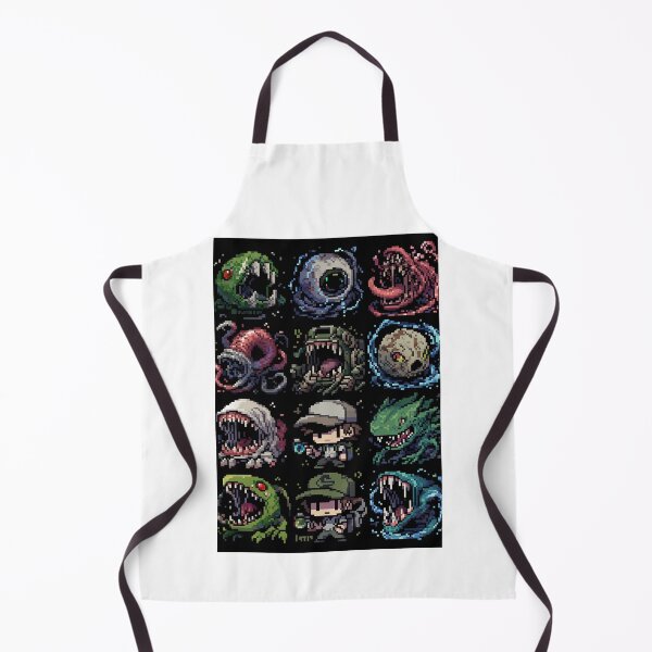 Item preview, Green Alien Slime Monsters Icon Set designed and sold by Piotrek0001.