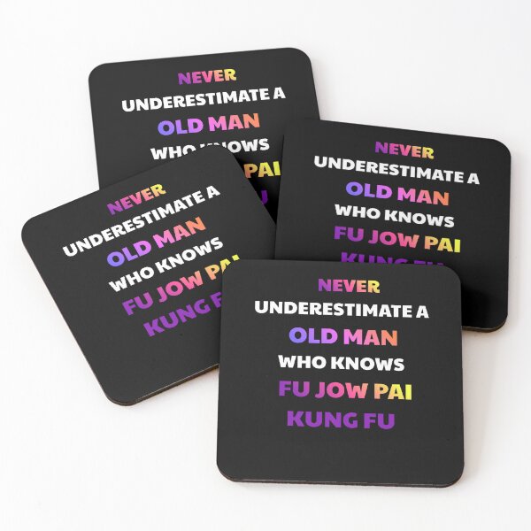 Item preview, Never Underestimate An Old Man Fu Jow Pai designed and sold by julissa9474.