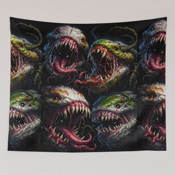 Item preview, Terrifying Monster Mouths with Sharp Teeth designed and sold by Piotrek0001.