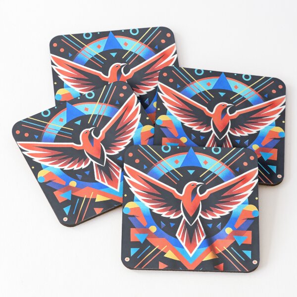 Item preview, Rise of the Geometric Phoenix designed and sold by VegoStores.