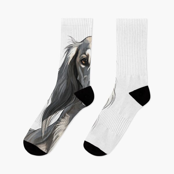 Item preview, Elegant Saluki Dog Portrait Watercolor Illustration designed and sold by i1ovedogs.