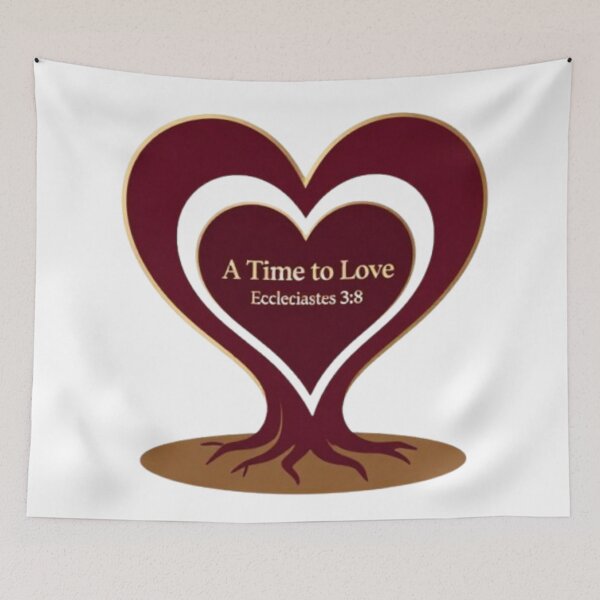 Item preview, A Time to Love T-Shirt Design | Ecclesiastes 3:8 | Black History & Valentine's Day 2026 designed and sold by BlackAndBrown.