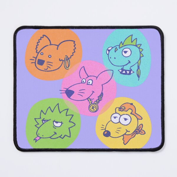 Item preview, the critter crew designed and sold by BrownWoodRobot.