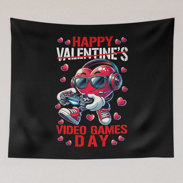 Item preview, Funny Gamer Sunglasses Heart Valentine Video Games Day T-Shirt designed and sold by LashondaGreen89.