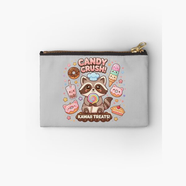 Item preview, Cute Raccoon Candy Crush & Sweets designed and sold by ValeriValera.