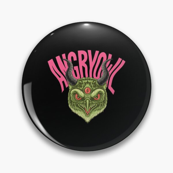 Item preview, Psycho Angry Owl Illustration Grunge Retro Aesthet designed and sold by ItaloIT.
