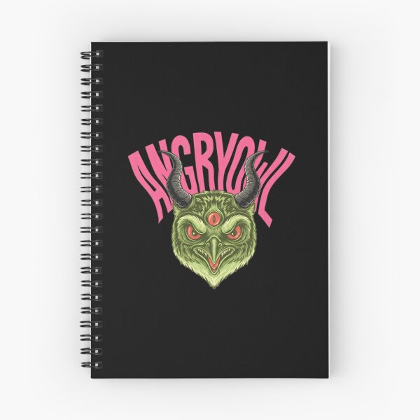 Item preview, Psycho Angry Owl Illustration Grunge Retro Aesthet designed and sold by ItaloIT.
