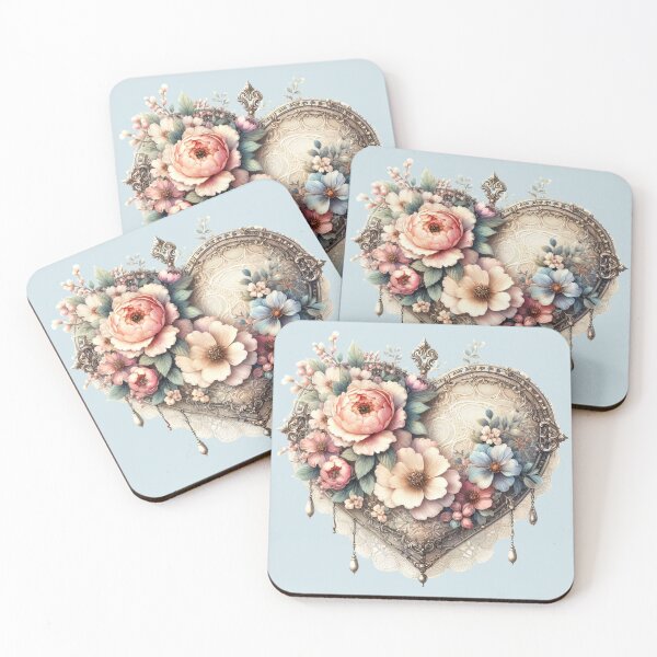 Item preview, Victorian Garden Heart designed and sold by Dawne's Designs.