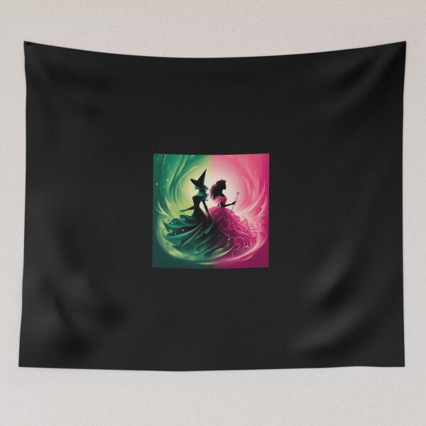 Item preview, Elphaba Glinda Wicked The Musical Defying Gravity designed and sold by cassia2130.