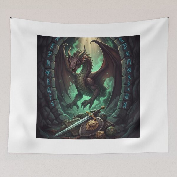 Item preview, Dungeon Master Adventure | Dark Fantasy RPG Illustration designed and sold by Mukesh Saxena.