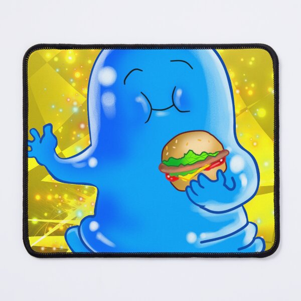 Item preview, Boris the Blob on Yellow designed and sold by Digital Attic 95.