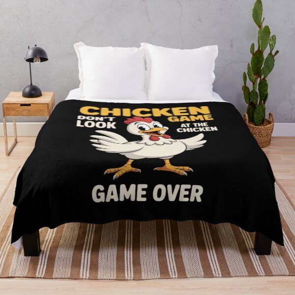 Item preview, Chicken Game Don't Look at the Chicken Meme Gag designed and sold by joyouartArt.
