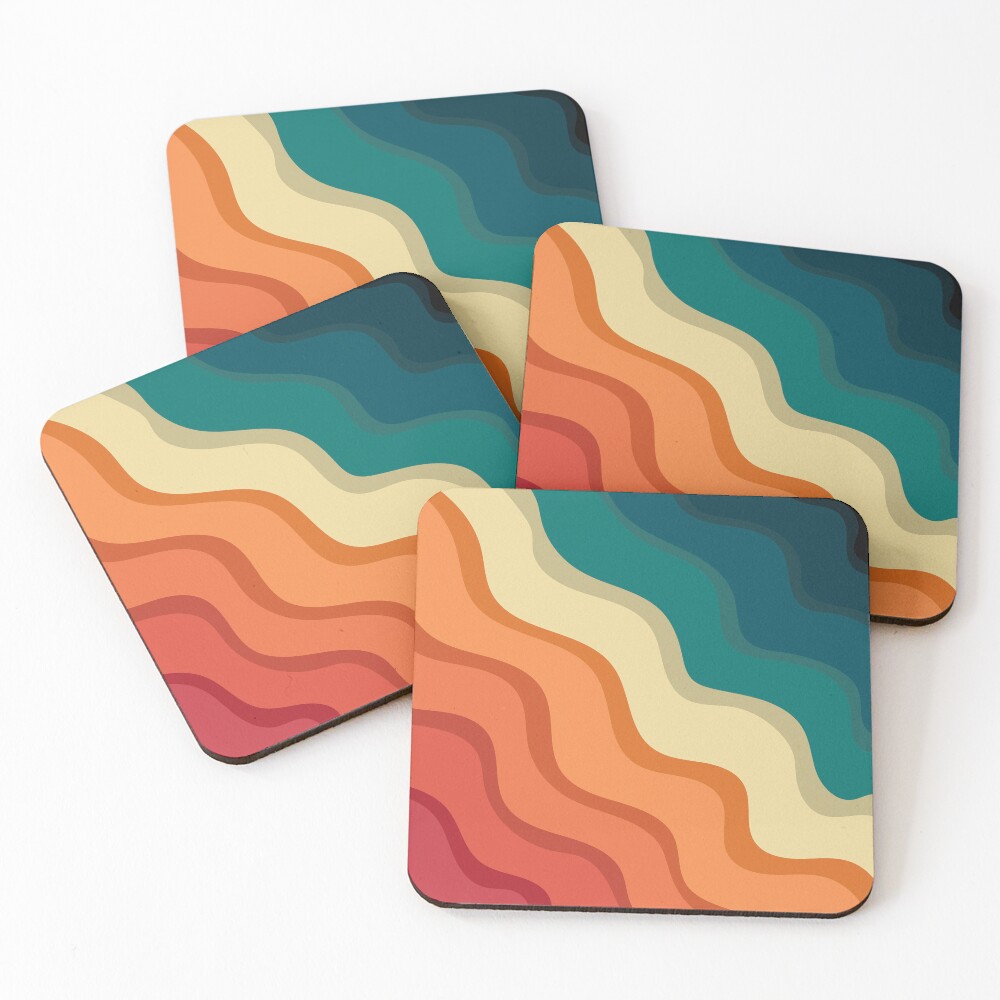 Item preview, Coasters (Set of 4) designed and sold by PatternDesign01.