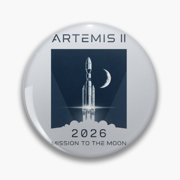 Item preview, Artemis II Mission To The Moon 2026 Space Launch Art, Artemis 2 designed and sold by KiwiRider.