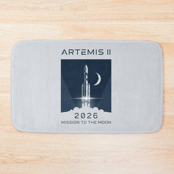 Item preview, Artemis II Mission To The Moon 2026 Space Launch Art, Artemis 2 designed and sold by KiwiRider.